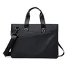 Bolsa Sencilla para Portátil Estilo Coreano para Hombre, Maletín de Negocios, Bolsa para Archivos de Portátil, Bolsa para Portátil de Tela Oxford
