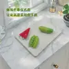 Modelo de Simulación de Verduras Mini Juguete de Comida Materiales para Casa de Muñecas Accesorios de Resina Pasador Hecho a Mano Decoraciones Adornos Cabeza de Ajo