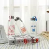 Atacado de fábrica 500ml Copo reto copo casual criativo de vidro cor sólida camada única de vidro pode ser impresso