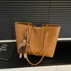 Bolsa Tote Elegante de Design Exclusivo Grande Capacidade Moda Tendência Casual para o Dia a Dia Bolsa de Ombro com Personalidade Retrô
