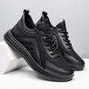 Envío Transfronterizo Zapatos Casuales Cómodos Ligeros para Hombre con Suela Suave, Zapatos Deportivos de Moda Antideslizantes Resistentes a la Suciedad de Suela Plana Delgada, Caña Baja