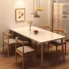 Mesa de Jantar para Uso Doméstico em Apartamentos Pequenos para Alugar, Mesa de Jantar Retangular Simples para Uso Doméstico, Mesas e Cadeiras de Jantar e Comerciais