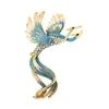Broche de Mariposa de Cristal Vintage Broche de Animal Camelia de Lujo Ligero de Alta Calidad Hebilla de Pin de Corsage Femenino Ropa