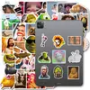 50 Adesivos Engraçados, Celebridades da Internet Transfronteiriças, Pacotes de Expressão Charmosos, Pacotes de Expressão de Personagens, Adesivos Divertidos de Paródia