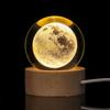 Bolas de Cristal Talladas Internamente con Varios Patrones, Luces Nocturnas de Carga Directa, Adornos Luminosos, Regalos Que A los Jóvenes Les Encantan