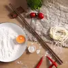 Palillos Extra Largos para Uso en la Cocina, Hechos de Madera de Ala de Pollo, Adecuados para Fideos, Freír, Uso Doméstico, Madera Maciza, Palillos para Hot Pot, de Madera, Anti-Quemaduras, Extra Largos