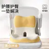 Cojín de Asiento, Cojín para Silla, Esencial para Estar Sentado Mucho Tiempo en la Oficina, Soporte Lumbar, Respaldo Integrado, Alivio de la Presión, Cojín para Asiento Anti-Dolor de Glúteos