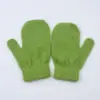 Guantes de Piel de Conejo para Mujer Otoño e Invierno Estilo Coreano Ins Estudiantes Retro Forrados de Polar Engrosados Cálidos Guantes de Punto de Dedos Completos para Parejas de Hombres