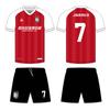 Conjunto de Uniforme de Fútbol Uniforme de Juego y Entrenamiento de Equipo Jersey de Fútbol Sublimado Jersey de Fútbol Personalizado Versión de Aficionado