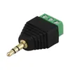 P770 enchufe estéreo de 3.5 mm extremo trasero cableado por tornillo conector AUX de audio de 3.5 sin soldadura