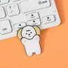 Broche de rana linda de acrílico, insignia de perro de dibujos animados, pin de moda, pequeño regalo decorativo, broches al por mayor