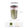 Suministros de Cocina PE Engrosado Tarro Sellado para Alimentos Caja de Almacenamiento Plástico Transparente Tarro para Almacenamiento de Alimentos y Snacks Venta al por Mayor