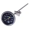 Termómetro de Pointer de Acero Inoxidable 304 para Cocina, Termómetro de Alta Temperatura para Aceite -50-300 Grados, Termómetro para Agua, Termómetro para Sartén