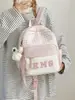 Bolsas de Moda 2026 Nuevo Estilo Coreano Color Contrastante Cuadros Mochila Escolar para Estudiantes Gran Capacidad Mochila Moderna Versátil