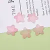 Doces macios de simulação amor estrela de cinco pontas diy capa de celular presilha elástico buraco patch para sapatos material acessórios atacado