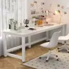 Escritorio simple, mesa de computadora, escritorio de escritorio para uso doméstico, dormitorio, escritorio de estudiante para escribir, banco de trabajo, escritorio rectangular de oficina, mesa pequeña