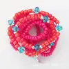 Suministro Transfronterizo Cadenas para la Cintura Europeas y Americanas Cadena Corporal Africana Cadena para el Vientre de Cuentas de Vidrio Joyería para Bikini Cadena para la Cintura