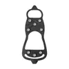 Crampones Antideslizantes de 8 Puntas para Exteriores para Esquiar en Nieve y Hielo, Púas Ligeras Anticaídas para Hombres y Mujeres, Cubrezapatos para Personas Mayores