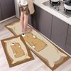 Tapete de cocina fresco de estilo americano, manta de noche, alfombra larga, tapete para puerta de entrada, tapete de corte completo, exportación transfronteriza