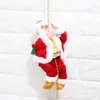 Papai Noel Elétrico Presente Brinquedo de Pelúcia Elétrico Árvore de Natal Cantando e Dançando Árvore de Natal Natal