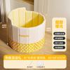 Cubo de Baño Plegable con Respaldo, Cubo de Baño Plegable de Temperatura Constante Engrosado para Adultos, Cubo de Baño Plegable para el Hogar