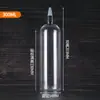 Botella con Punta de Gel 50ml 100ml Plástico PET Botella de Pigmento para Champú Loción de Abeja Botella con Gotero de Apriete