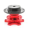 Herramienta universal de liberación rápida para volante de carreras de aleación de aluminio, ideal para modificaciones de automóviles y para un desmontaje rápido.