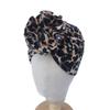 2022 Europeu e Americano Parent-Child Leopard Donut Hat Bow Hat Adulto Criança Pullover Hat Indian Hat