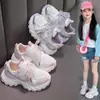 Zapatillas Deportivas Infantiles 2026 Verano Nuevas Cómodas Transpirables Modernas con Lazo Zapatos Casuales para Niñas Mayores