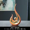 Adornos modernos de cerámica de lujo ligero para sala de estar, recibidor, mueble de TV, escritorio de oficina creativo, mueble de vino, decoraciones para inauguración de casa