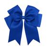 6 polegadas Rib Ribbon Fishtail Fita Dupla Laço Grampo de Cabelo Acessórios de Cabelo para Crianças Grampo de Cabelo 672