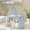 Neceser con separación de seco y húmedo, bolsa de maquillaje portátil para viajes y viajes de negocios, bolsa de almacenamiento impermeable de gran capacidad para natación y fitness