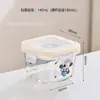 Potes de Vidro Personalizados para Armazenamento de Alimentos, Tigelas para Comida de Bebê, Dispensadores de Lanches e Doces, Potes Herméticos para Conservação, Adequados para Bebês e Crianças