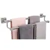 Ganchos de pared de doble fila para venta al por mayor de fabricantes para sala de estar, dormitorio, balcón y tienda de ropa
