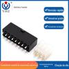 Personalizado Horizontal Vertical Atx Conector de Pino Duplo Linha Soquete de Alimentação da Placa-Mãe da CPU Passo 4,2 mm Acessórios para Computador