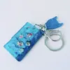 Onda de Agua Verano Deportes Piscina Gafas Natación Gorro de Natación Llavero Colgante de Bolsa Accesorios Creativos Pequeños Regalos