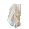 Pantalones Casuales de Malla de Albaricoque de Gama Alta para Mujer en Primavera y Verano Efecto Adelgazante Pierna Ancha Versátiles 99808