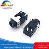Jingteng 3.5 soquete de áudio PJ-322 pino 3.5MM soquete de fone de ouvido DIP interface de fone de ouvido cauda fechada