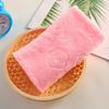 Toalla con relieve de oso, punto de microfibra suave y cómoda, no suelta pelusa fácilmente, para uso diario en el hogar, regalos, absorbente