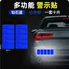 Pegatina Reflectante para Coche Pegatina de Advertencia de Alto Brillo para Noche Vehículo Eléctrico Motocicleta Camión Tira Anticolisión para Carrocería de Coche Tira Decorativa