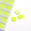 Cristal K9 Premium Fluorescente de Forma Irregular Fondo Plano Doble Agujero Hebilla Plana Abalorios de Pedrería Cosidos a Mano para Zapatos, Bolsas, Accesorios de Ropa y Decoraciones Hechas a Mano DIY