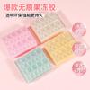 5 Piezas por Paquete de Pegamento Gelatina para Uñas Pegatinas para Uñas, Impermeables y Fuertes, Pegamento Gelatina Doble Cara Invisible Pegatinas para Uñas Fábrica