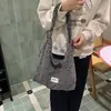 2026 Nova Bolsa Tote Grande Capacidade Tendência Estilo Coreano Preguiçoso Estrela Casual para o Dia a Dia Ombro Único Transversal