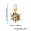 Distrito Lu Joyería Explosiones Transfronterizas Colgante Pequeño Chapado en Cobre Oro de 18k Microincrustado Circonita Simple Atmosférico Sentido Avanzado Cadena para Clavícula