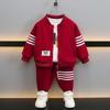 Conjunto de Sudadera para Niños 7081, Estilo Primavera y Otoño, Nuevo Modelo 2026, Atuendo Casual Genial para Niño, Conjunto Trendy de Dos Piezas para Primavera Infantil