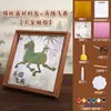 Pintura em Folha de Estanho Esculpida à Mão, Ornamento de Pintura 3D Sanxingdui, Presente, Kit de Materiais DIY Cultural e Criativo, Atividades de Team Building para Pessoas de Meia-Idade