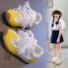 Tenis de Encaje para Niñas 2026 Verano Nuevos Versátiles Casuales para Niñas Pequeñas con Superficie de Malla