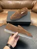 Mocasines Populares para Hombre de Piel Genuina con Adorno de Paja Kt, Zapatos Casuales sin Cordones, Productos Populares de Venta Transfronteriza