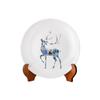 Vasos Ornamentos Sala de Estar Arranjo de Flores Veado Sika Mobiliário para Casa Estilo Jingdezhen Criativo Simples Decorações de Mesa