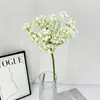 Flor Artificial Nueva Individual Grande Encaje Flor de Arroz Flor Artificial Comercio Exterior Decoración del Hogar Salón de Bodas Paisajismo Arreglo Floral Gipsófila Mayoreo